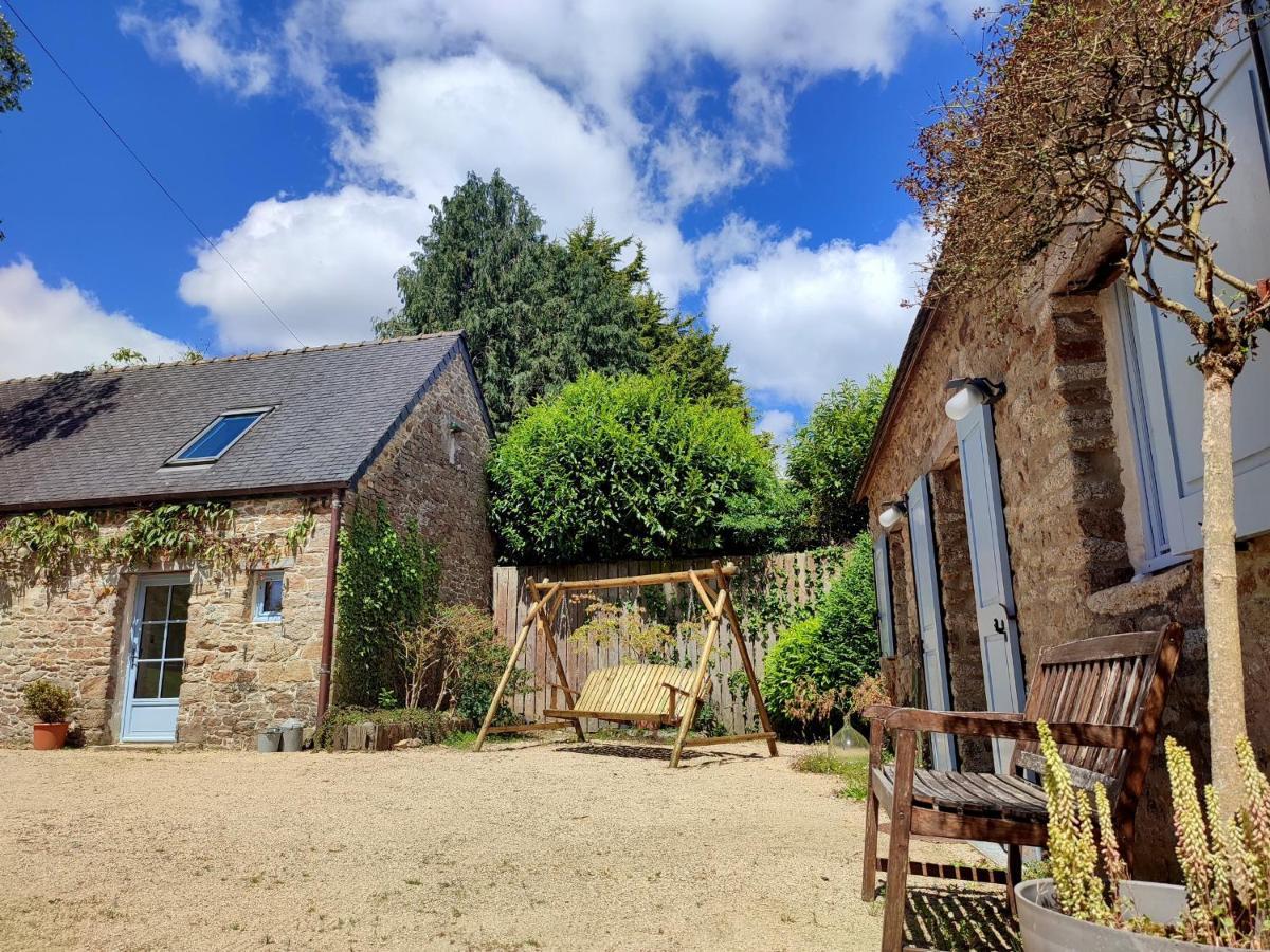 La Tisserande : Maison D'Hotes Creative & Ecologique Saint-Thegonnec Loc-Eguiner Exterior photo